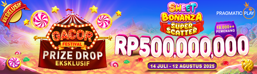 PP - Gacor Festival: Prize Drop Eksklusif Sweet Bonanza Super Scatter