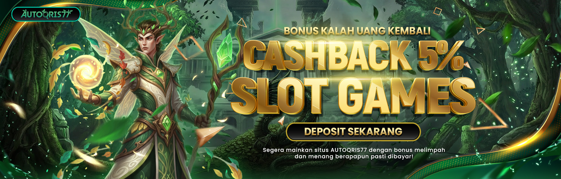 BONUS CASHBACK HARIAN 5% (SLOT)